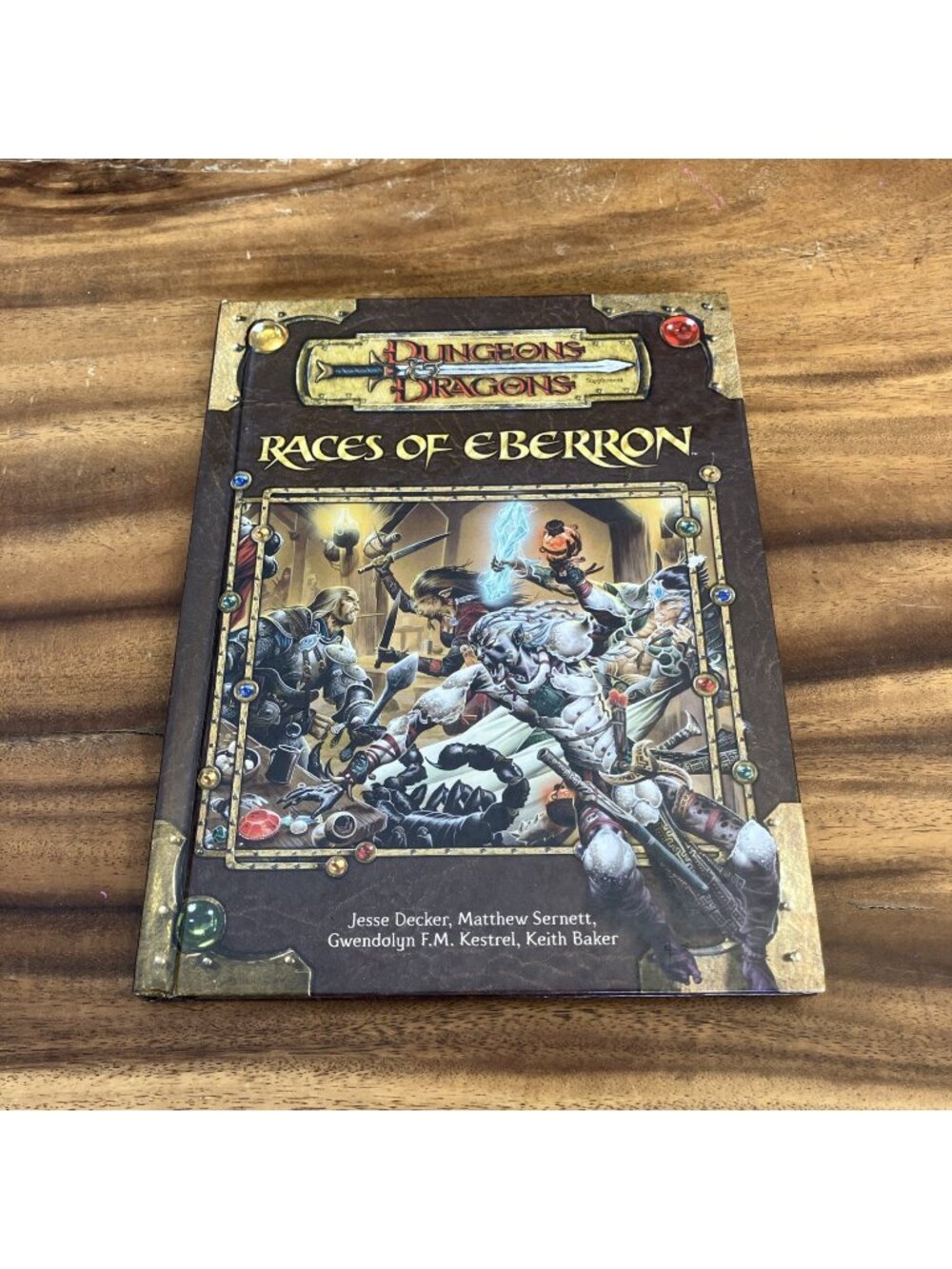Dungeons & Dragons Races of Eberron 3.5 Edition First Print Hardcover Book